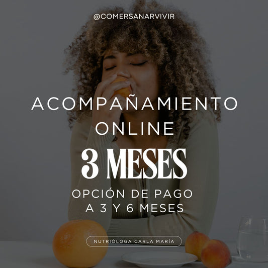 ACOMPAÑAMIENTO ONLINE 3 MESES